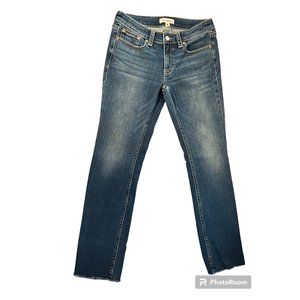 Lucky Brand Low Rise Flare Raw Hem Jeans 8/29 Regular